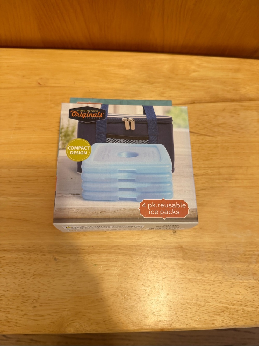 Meridian Point Originals Blue Reusable Ice Pack Set - 4 Pack